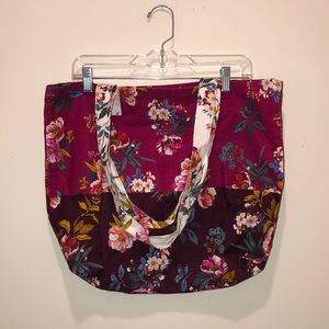 Loft Floral Tote Bag